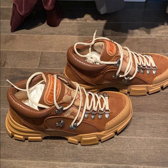 Gucci flashtrek GG lowtop size 6 men or 9 women - Picture 2 of 6